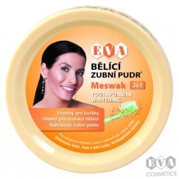 EVA Bělící zubní pudr MESWAK 3v1  30 g